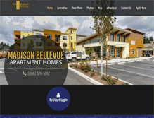 Tablet Screenshot of madison-bellevue.com